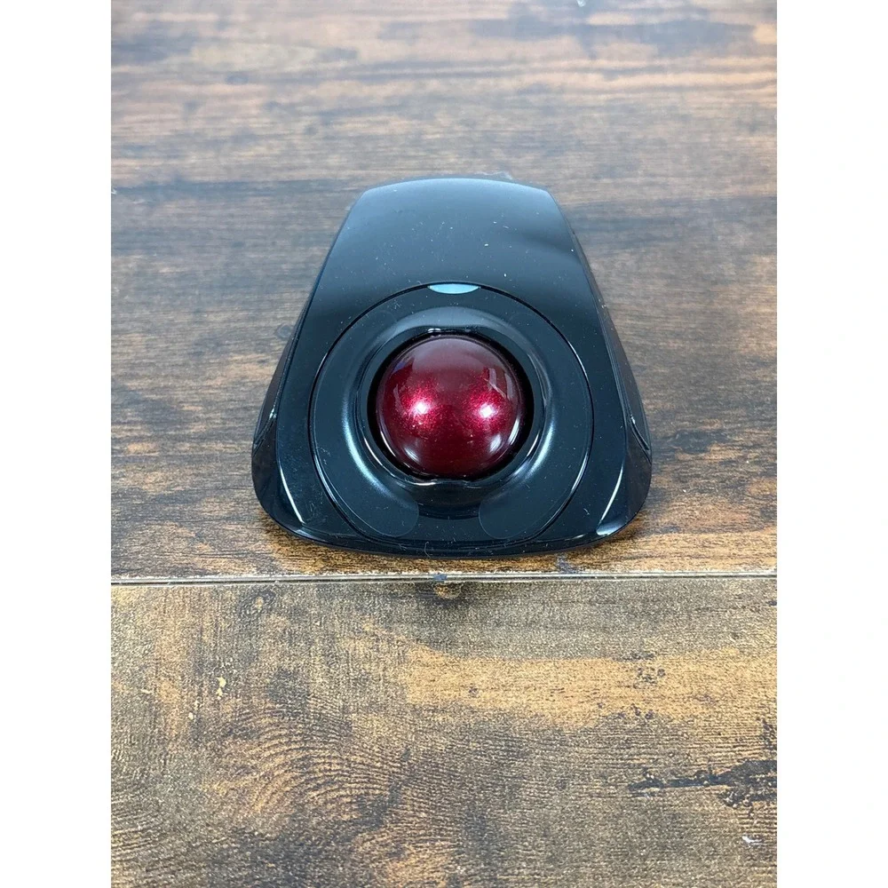 Kensington Orbit Wireless Mobile Trackball Mouse Black Red K72352 M01380-M